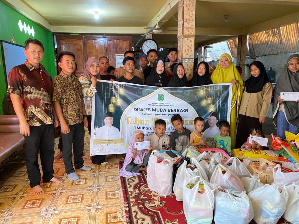 IMG-20240719-WA0029-1024x768 Berikan Perhatian, Dinkes Muba Berbagi Sembako di Peringatan Hari Asyura Tahun Baru Islam
