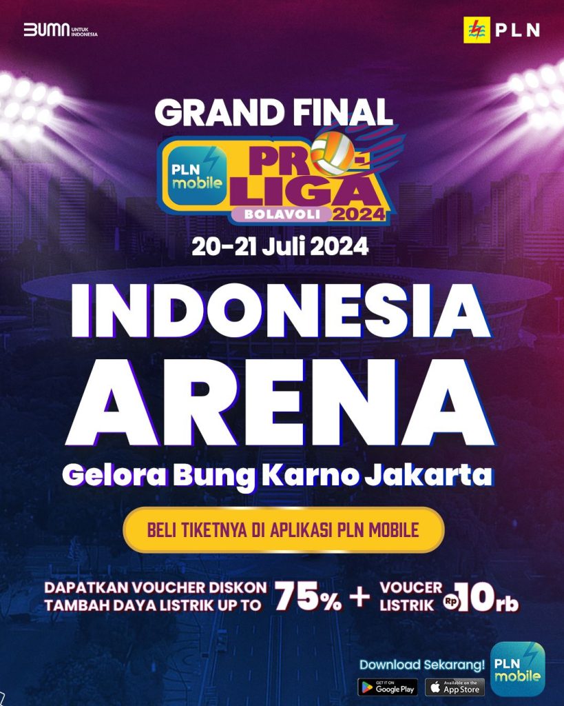 IMG-20240719-WA0073-819x1024 Jangan Sampai Kehabisan! Tiket Grand Final Proliga 2024 Bisa Dibeli Lewat Aplikasi PLN Mobile