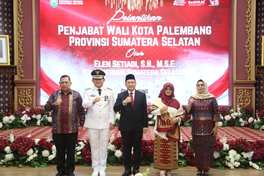IMG-20241130-WA0018-1024x683 Pj Gubernur Elen Setiadi Lantik Cheka Virgowansyah Sebagai  Pj Walikota Palembang Gantikan Dr. A Damenta