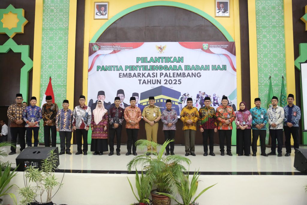 E2-1024x683 Panitia Penyelenggara Ibadah Haji Embarkasi Palembang 2025, Resmi Dilantik