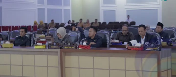 b1-1 Bupati Abusama SH Hadiri Rapat Paripurna DPRD Kabupaten Ogan Komering Ulu Selatan