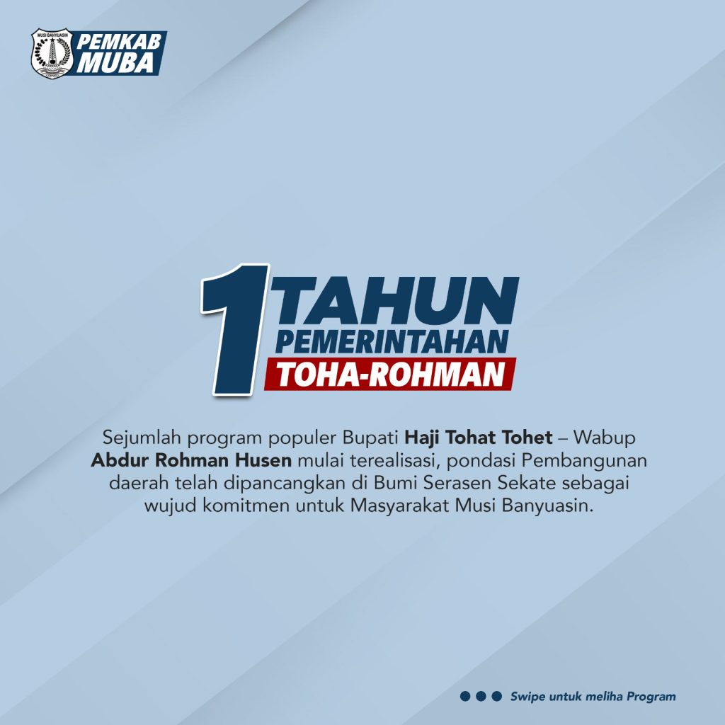 E2-1-1024x1024 Setahun Toha–Rohman, Muba Tancap Gas Lunas Utang Rp350 Miliar Hingga Kemiskinan Turun ke 9,97 Persen