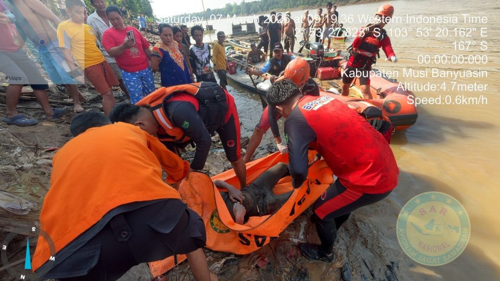 d1-6-1024x576 Pemuda Sekayu Tenggelam di Sungai Musi, Tim Gabungan Evakuasi Korban dalam Dua Jam